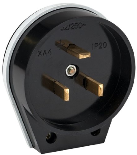 Вилка для разъема РШ-ВШ EKF PROxima 32А 2P+PE 230В черный фото Вилка для разъема РШ-ВШ EKF PROxima 32А 2P+PE 230В черный картинка